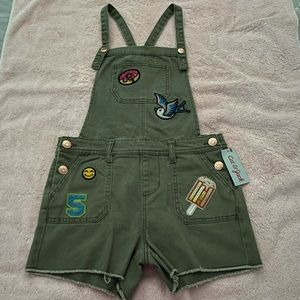 Cat & Jack Girls Overall Shorts